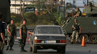 El Ejército toma las calles del Líbano