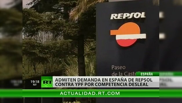 Repsol demanda a YPF por competencia desleal