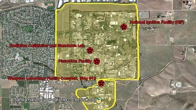 Google Earth 'destapa' las instalaciones nucleares de EE.UU.