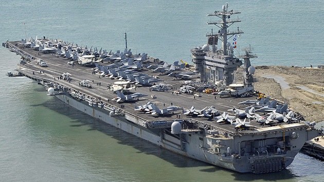El portaaviones de EE.UU. Nimitz ha sido enviado a reforzar un posible ataque a Siria