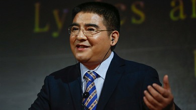 "Líder moral de China y héroe", la tarjeta de visita más pretenciosa del mundo