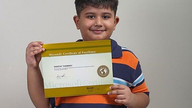 Micro-genio en Microsoft: un niño de 8 años, nuevo experto del gigante informático