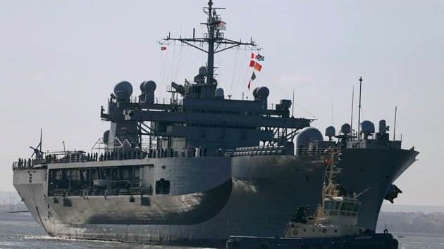 El buque insignia de la Sexta Flota de EE.UU. entra en el mar Negro
