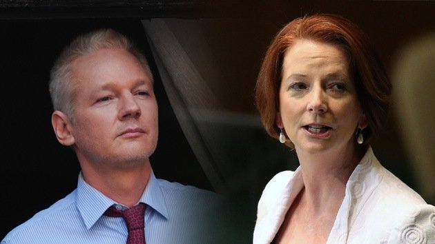 Julian Assange quiere demandar a la primera ministra australiana por difamación