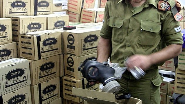 Palestinos exigen a Israel máscaras de gas por temor a la guerra en Siria