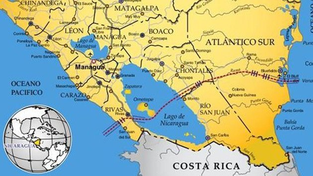 Desafío a Panamá: China construirá un nuevo canal en Nicaragua