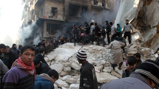 Rusia dice que no bloqueó la declaracion de condena en la ONU a Siria por bombardeos