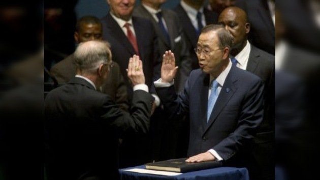 Ban Ki-moon, reelegido al frente de la ONU por otros cinco años