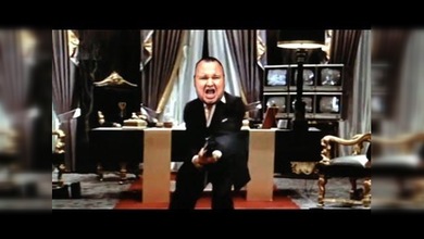 Impactante detención de Kim Dotcom, nueva obra del fundador de Megaupload