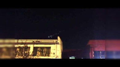 Estela de luces sobre el cielo de Chile, ¿ovnis o meteoritos?