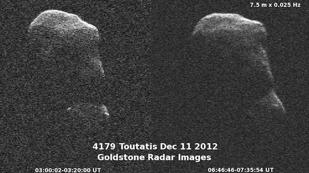 Fotos y video: El 'paseo' del asteroide Toutatis cerca de la Tierra