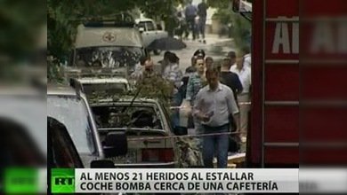 Explosión en el centro de Piatigorsk, Rusia