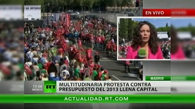 España se manifiesta nuevamente contra los recortes