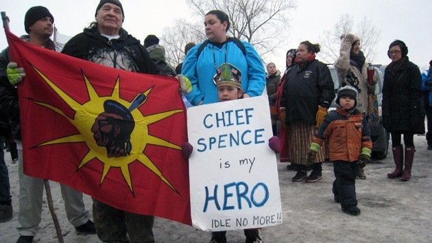 ¿Un nuevo OWS?: Movimiento indígena canadiense gana impulso mundial