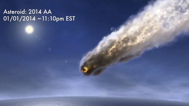 Detectores de bombas atómicas registran cómo un asteroide entra en la atmósfera