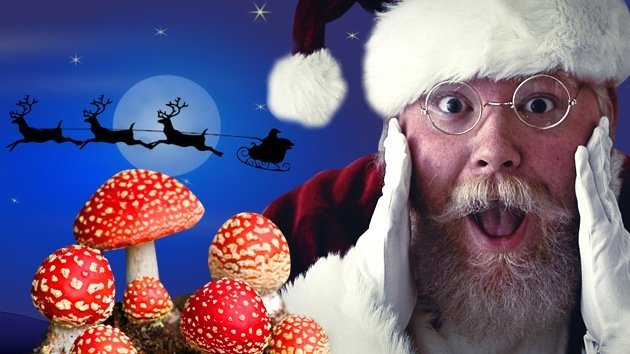 ¿Chamán Noel?: El mito de Santa Claus echó a volar gracias a los hongos alucinógenos