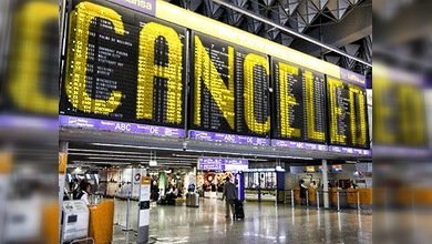 Cancelan vuelos por erupción volcánica en Islandia