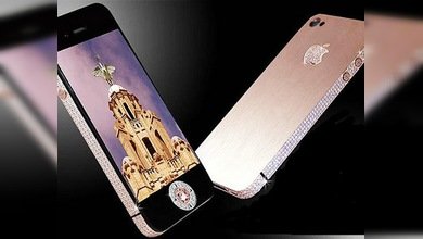Presentan la versión más glamourosa del Apple iPhone 4