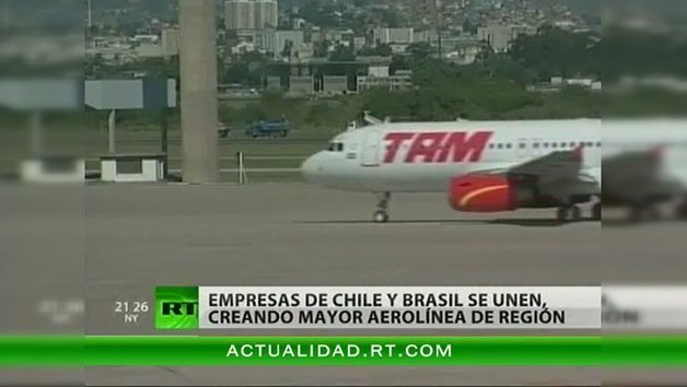 La aerolínea chilena LAN junto con la brasileña TAM concluyen su proceso de fusión