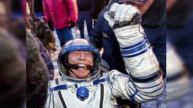 Los tripulantes de la plataforma orbital regresan a la Tierra