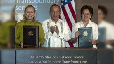 México y Estados Unidos firman un acuerdo petrolero