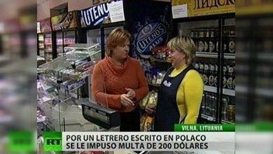 Multan a polacos en Lituania por utilizar su lengua materna