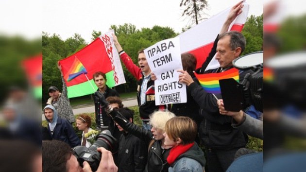 Encontrón entre la juventud ortodoxa  y los defensores del Orgullo Gay 