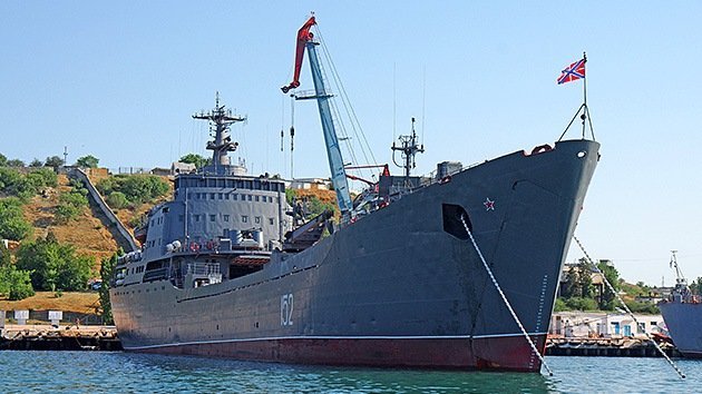 Rusia niega que sus buques de guerra estén listos para zarpar rumbo a Siria