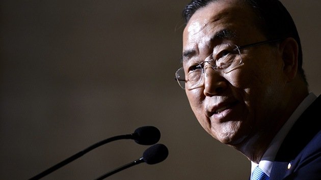 Ban Ki Moon propone crear misión conjunta sobre las armas químicas de Siria con una base en Chipre