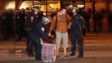 La policía no le quita ojo a los indignados: 55 activistas más arrestados en San Francisco