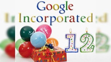 Google celebra sus 12 años de existencia