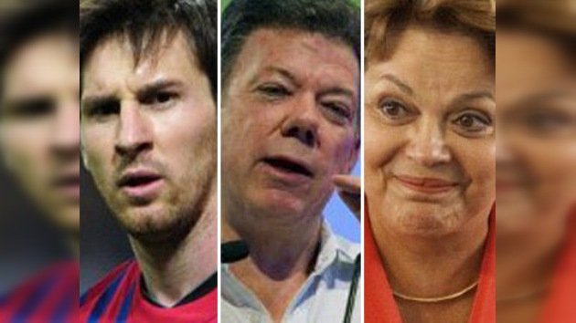Messi, Santos y Rousseff entre los más influyentes del mundo, según 'Time'