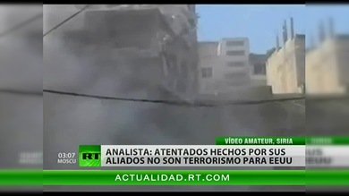 Experto: atentados hechos por sus aliados no son terrorismo para EE.UU.
