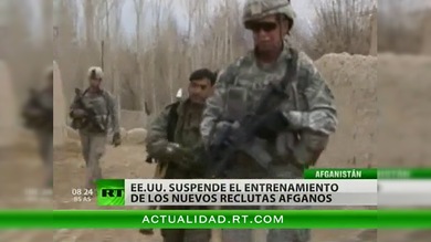 EE.UU. suspende su 'Academia de policía' en Afganistán tras los ataques contra la OTAN