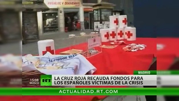 La crisis pone en guardia a la Cruz Roja española