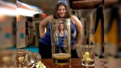 Más bella con cada trago