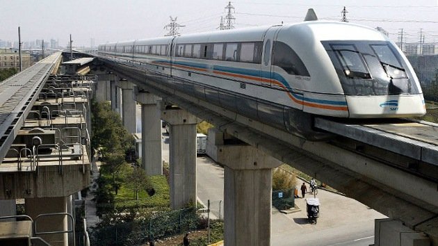 China prueba un tipo de tren que podría alcanzar los 3.000 kilómetros por hora