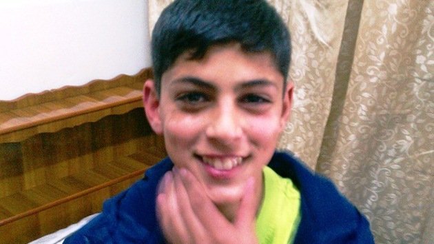 Niño palestino-estadounidense, encarcelado en una prisión israelí para adultos