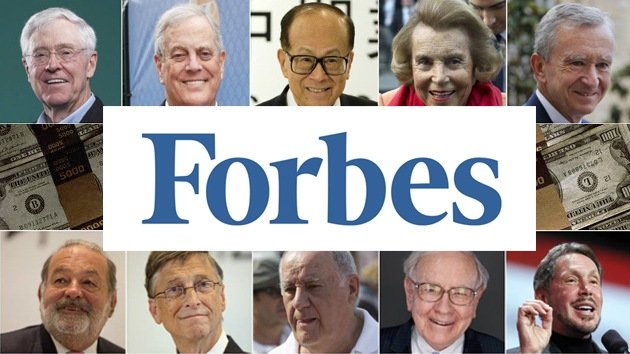 La lista de multimillonarios de 2013 de 'Forbes' alcanza un nuevo récord