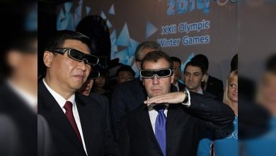 Medvédev visita la Expo 2010 de Shanghái