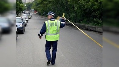 Un polícia de tráfico ruso sufrió lesiones por el mordisco de un malhechor