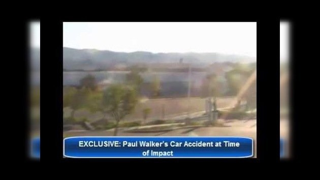 Accidente de Paul Walker: el momento del impacto y la enorme explosión
