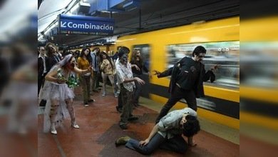 Los zombis salieron a las calles de Nueva York