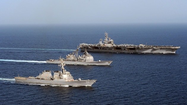 Buques de EE.UU. en el Mediterráneo "están totalmente preparados para atacar a Siria"