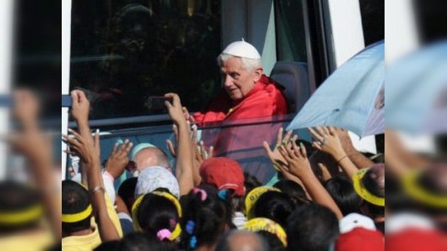 El Papa Benedicto XVI dice adiós a Cuba, en directo