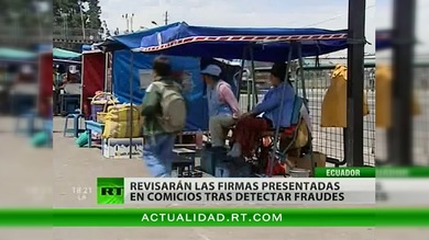 Ecuador revisará las firmas de partidos políticos para evitar el fraude electoral 
