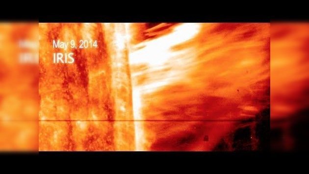 Gran explosión solar que supera en siete veces el tamaño de la Tierra