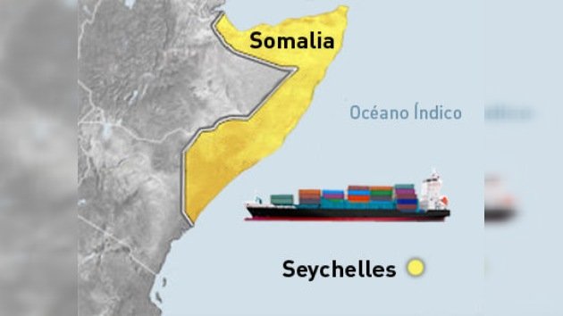 El barco alemán Beluga Nomination sigue capturado por los piratas somalíes