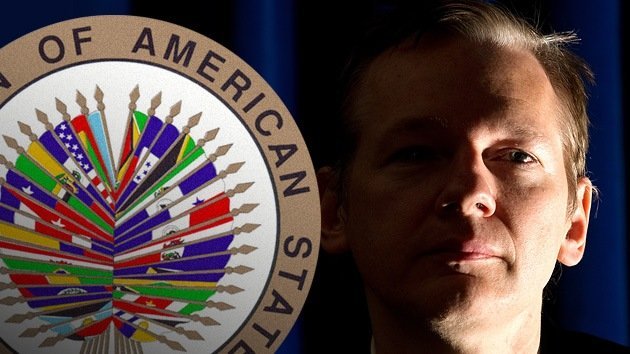 Caso Assange: La OEA aprueba la propuesta de Ecuador de convocar a una reunión de cancilleres