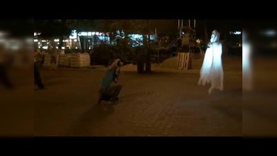 Un 'fantasma' sobrevuela una ciudad rusa antigua